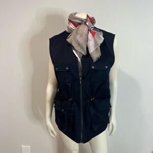 Beautiful and Stylish Navy Vest by Orly❤️10